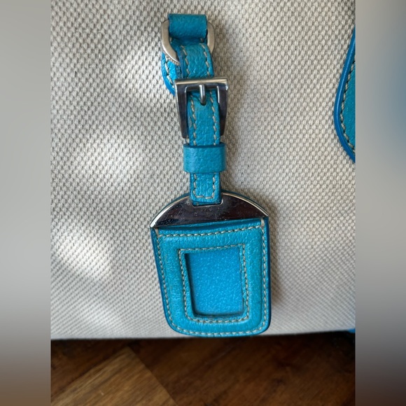 Prada Leather Nappa Light Blue Shoulder Bag - Picture 13 of 16